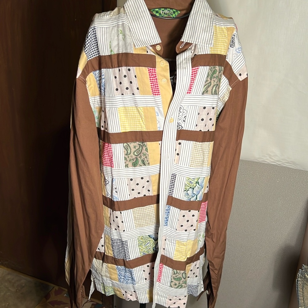 TRIKO PATCHWORK SHIRT XL
